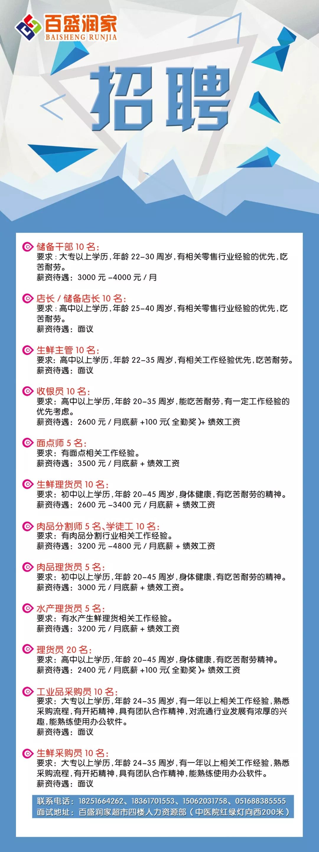 西工区科技局等多单位最新招聘信息汇总通知